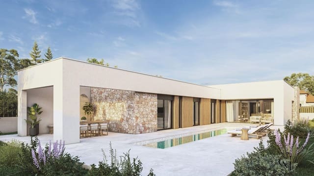 Chalet de 3 habitaciones en Sa Coma, Sant Llorenç des Cardassar en venta con piscina garaje - 1.195.000 € (Ref: 9996164)