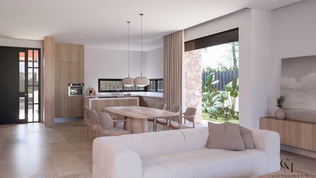 Chalet de 3 habitaciones en Sa Coma, Sant Llorenç des Cardassar en venta con piscina garaje - 1.195.000 € (Ref: 9996164)