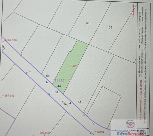 Building Plot for sale in Torrent - € 102,000 (Ref: 9354136)