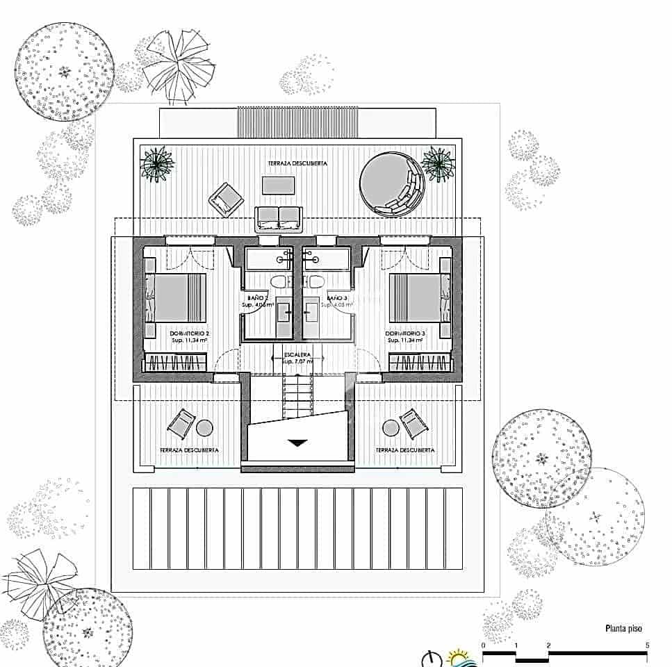 2 soverom Villa til salgs i Cala Romantica med svømmebasseng garasje - € 380 000 (Ref: 8374446)