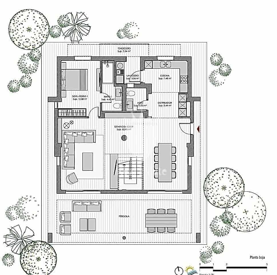 2 soverom Villa til salgs i Cala Romantica med svømmebasseng garasje - € 380 000 (Ref: 8374446)