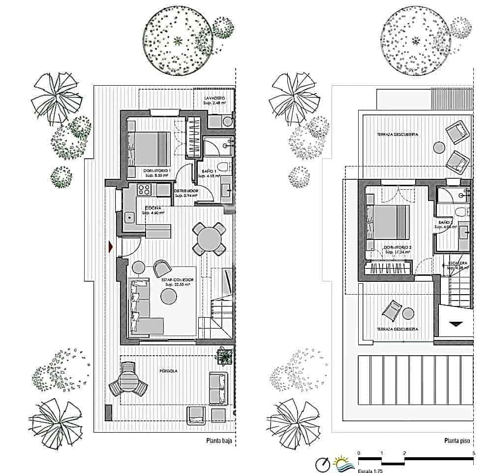 2 soverom Villa til salgs i Cala Romantica med svømmebasseng garasje - € 380 000 (Ref: 8374446)
