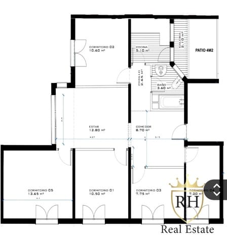 3 sypialnia Mieszkanie na sprzedaż w Son Dameto, Palma de Mallorca - 450 000 € (Ref: 9130180)