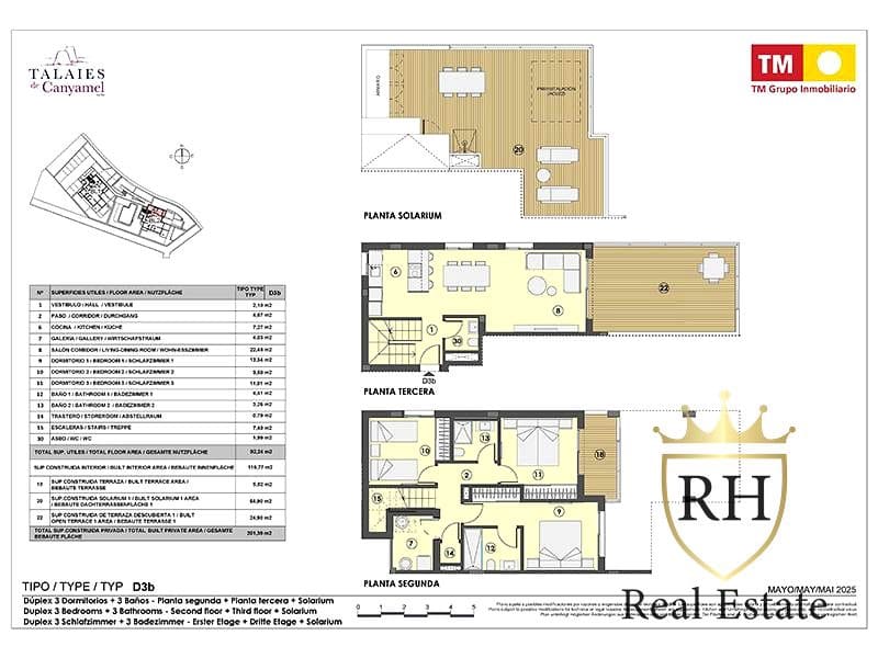 2 soveværelse Lejlighed til salg i Canyamel - € 436.000 (Ref: 9827710)