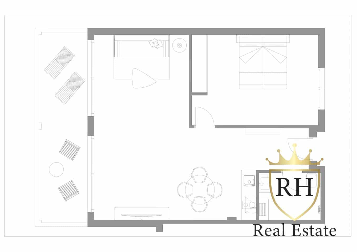 1 bedroom Flat for sale in Sant Antoni de Portmany - € 318,700 (Ref: 9850430)