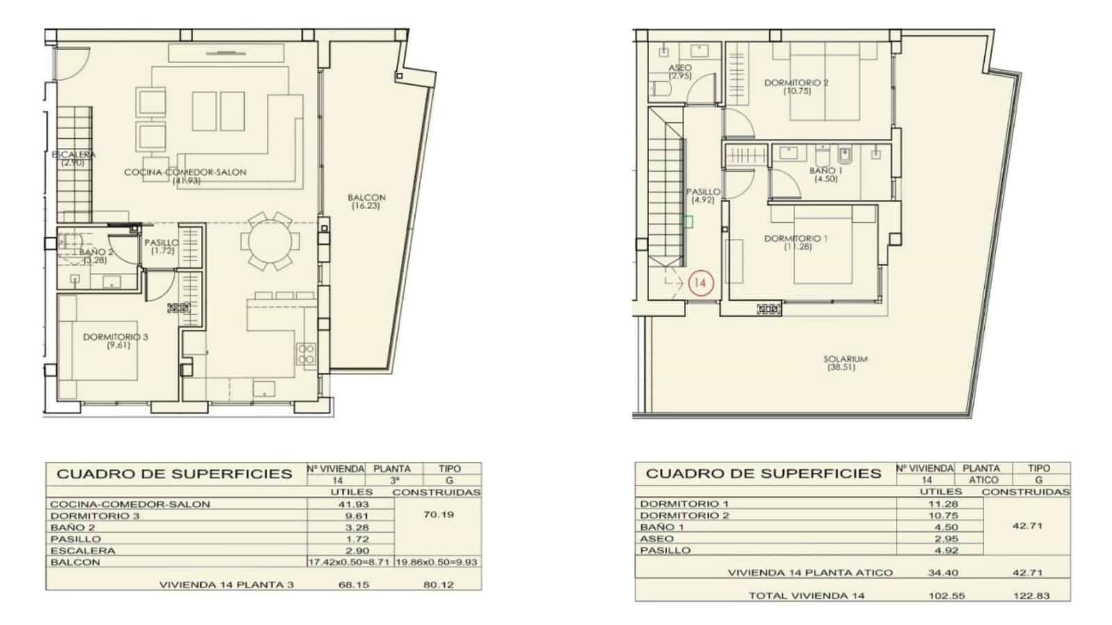 3 Zimmer Penthouse zu verkaufen in Torrevieja - 548.000 € (Ref: 10003851)