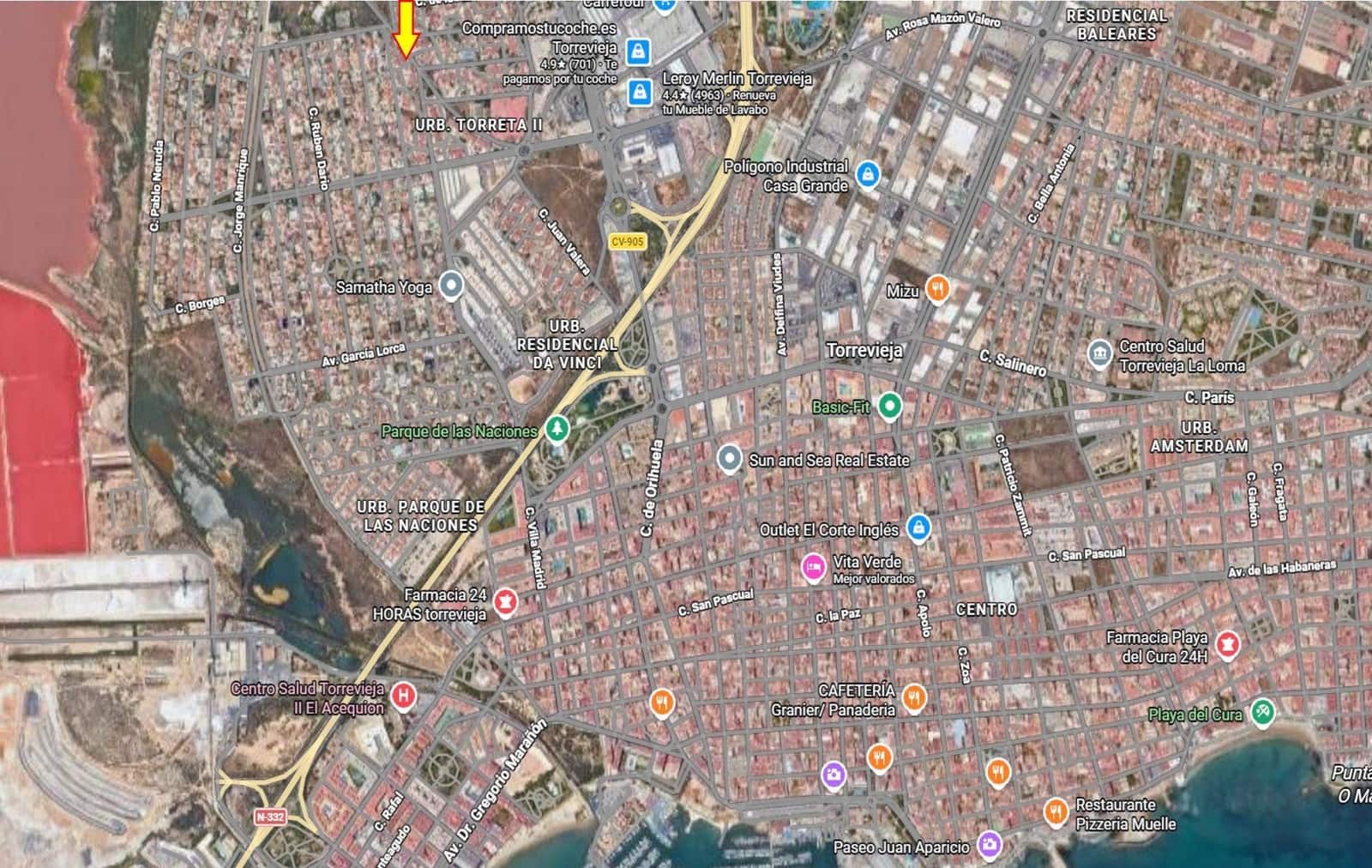 2 quarto Bungalow para venda em Torrevieja - 137 300 € (Ref: 10047504)