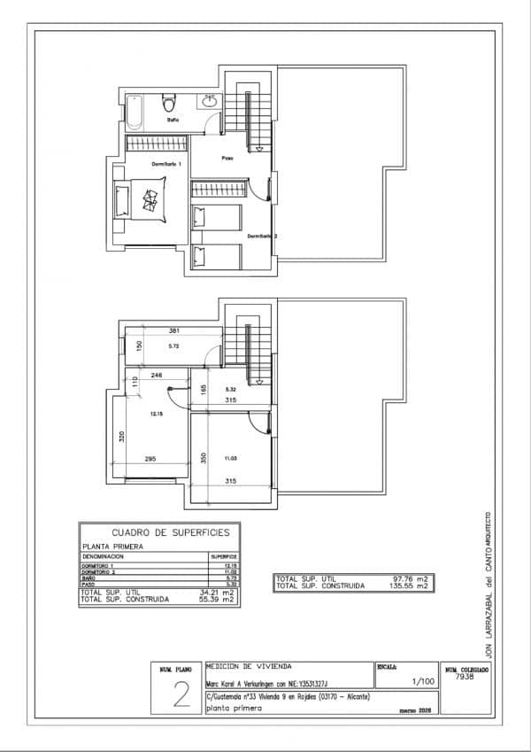 3 makuuhuone Huvila myytävänä paikassa Rojales mukana uima-altaan - 550 000 € (Ref: 10100375)