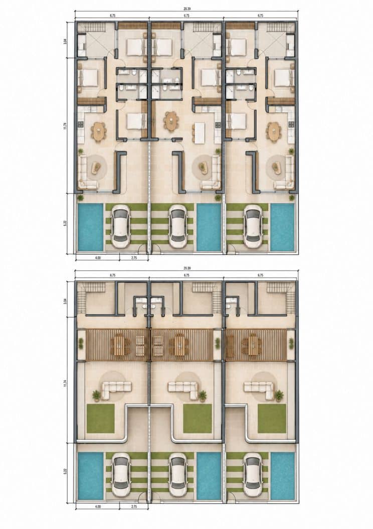 2 soveværelse Villa til salg i Lo Pagan med swimmingpool - € 369.900 (Ref: 10168654)
