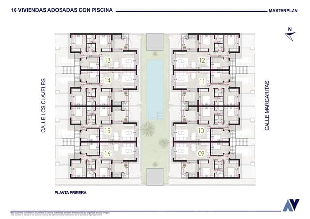 3 chambre Bungalow à vendre à Lo Pagan, San Pedro del Pinatar avec piscine - 225 000 € (Ref: 9232773)