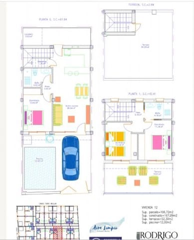 3 quarto Moradia em Banda para venda em Avileses, Múrcia cidade com piscina - 269 000 € (Ref: 9236690)
