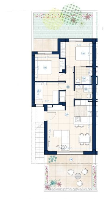 3 quarto Apartamento para venda em Torrevieja com piscina - 279 900 € (Ref: 9236726)