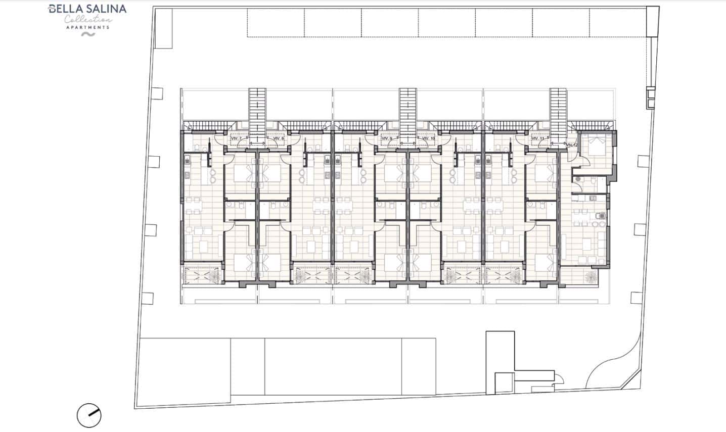 2 camera da letto Appartamento in vendita in Pilar de la Horadada con piscina - 259.900 € (Rif: 9236732)