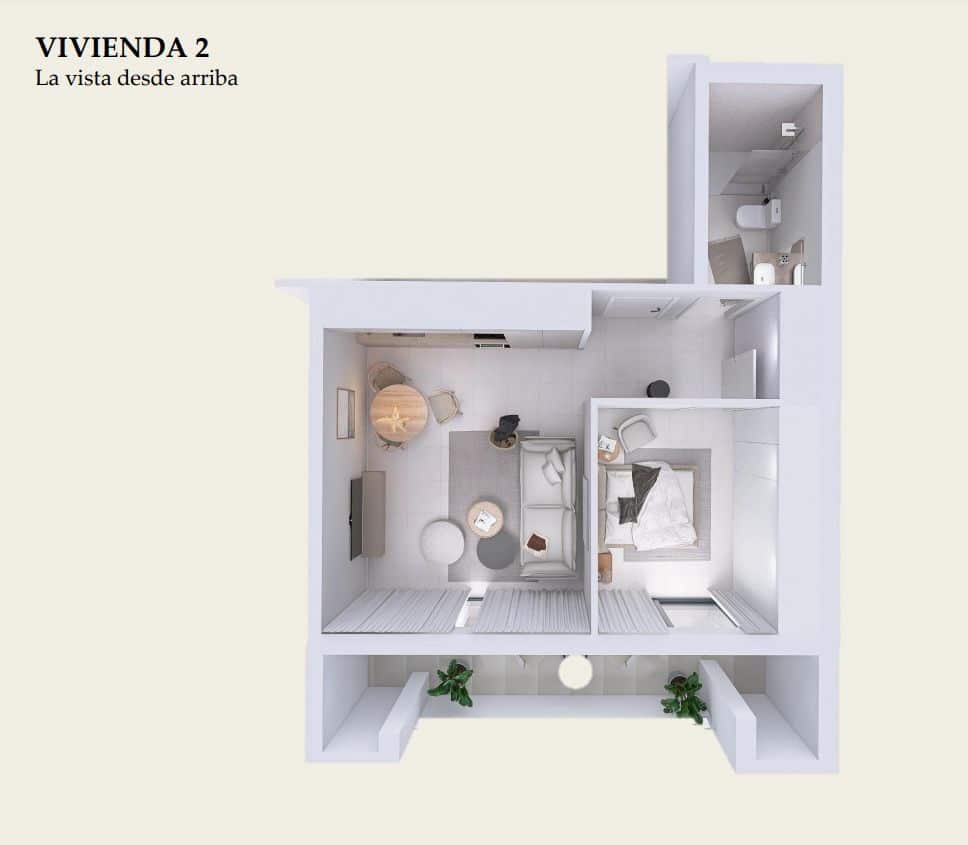 1 quarto Apartamento para venda em Torrevieja - 195 000 € (Ref: 9236745)