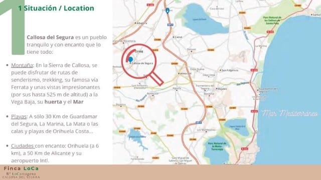 1 makuuhuone Maalaistalo myytävänä paikassa Callosa de Segura - 260 000 € (Ref: 9396204)