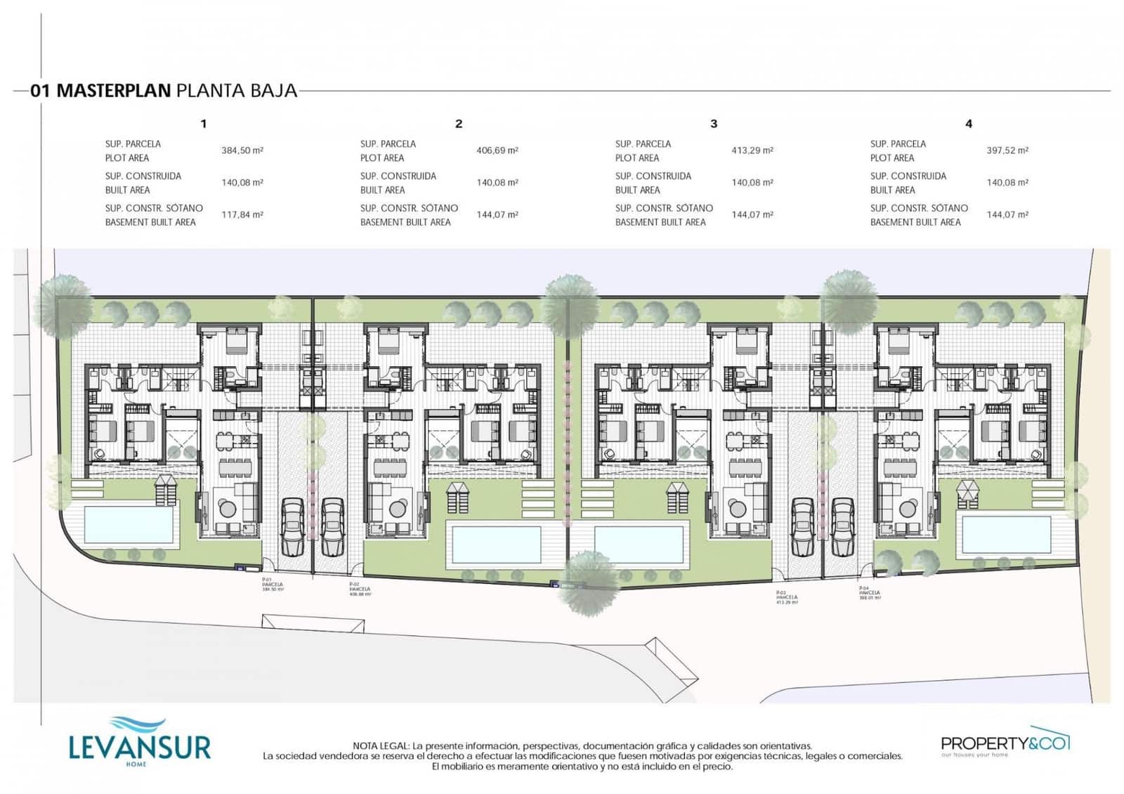 3 quarto Moradia para venda em Torre-Pacheco com piscina - 849 900 € (Ref: 9691000)
