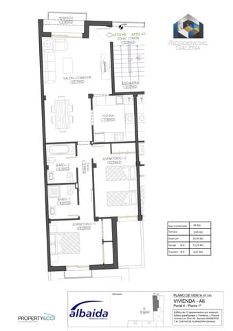 2 sovrum Lägenhet till salu i Roda de Barà - 118 900 € (Ref: 9691016)