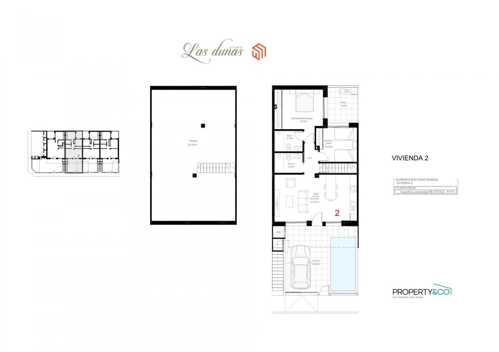 2 soverom Bungalow til salgs i Lo Pagan med svømmebasseng - € 319 900 (Ref: 9691041)