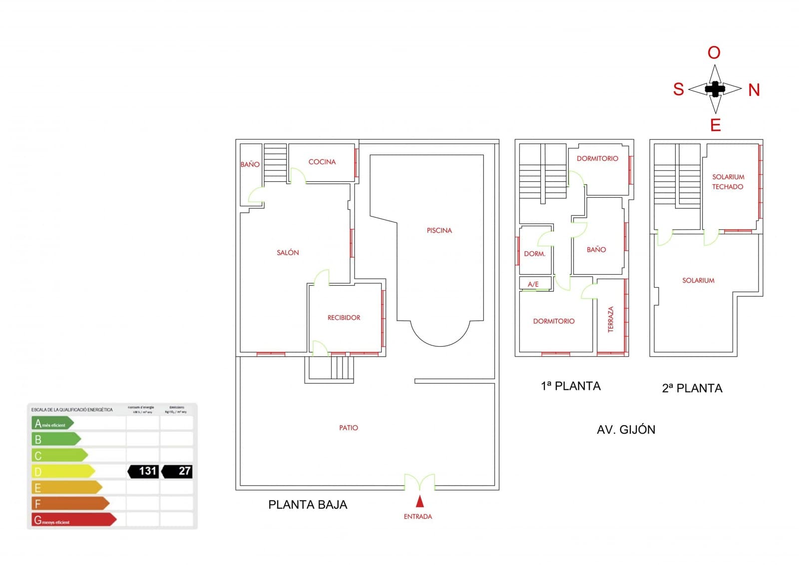 3 sovrum Lägenhet till salu i Rojales - 289 000 € (Ref: 9721863)