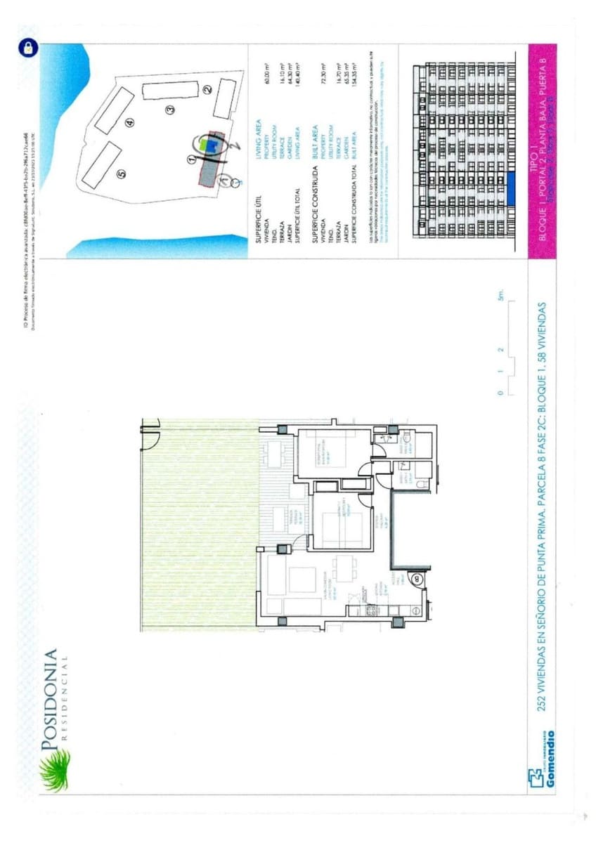 2 soverom Leilighet til salgs i Punta Prima med svømmebasseng - € 509 000 (Ref: 9763680)