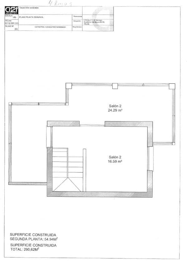 4 makuuhuone Rivitalo myytävänä paikassa Guardamar del Segura - 395 000 € (Ref: 9778325)