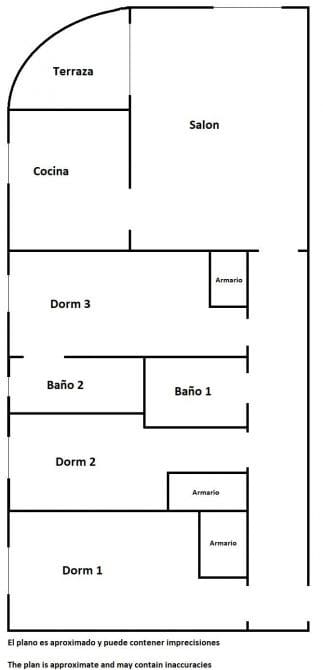 3 camera da letto Appartamento in vendita in Torrevieja - 146.000 € (Rif: 9801331)