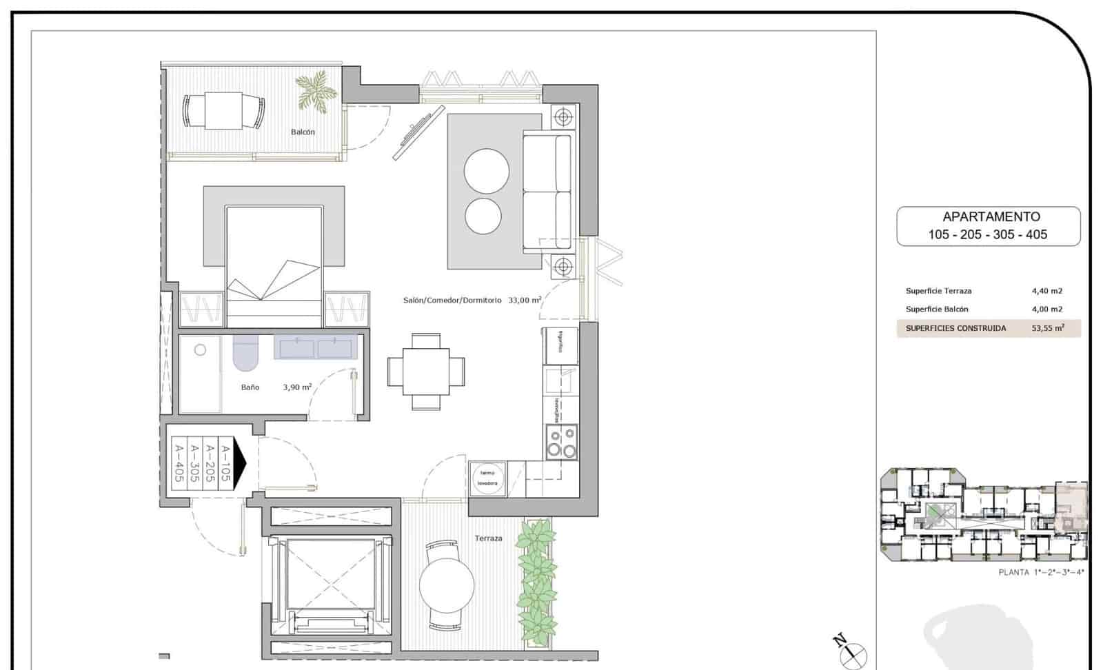 2 sypialnia Apartament na sprzedaż w Lo Pagan z basenem - 208 900 € (Ref: 9804509)