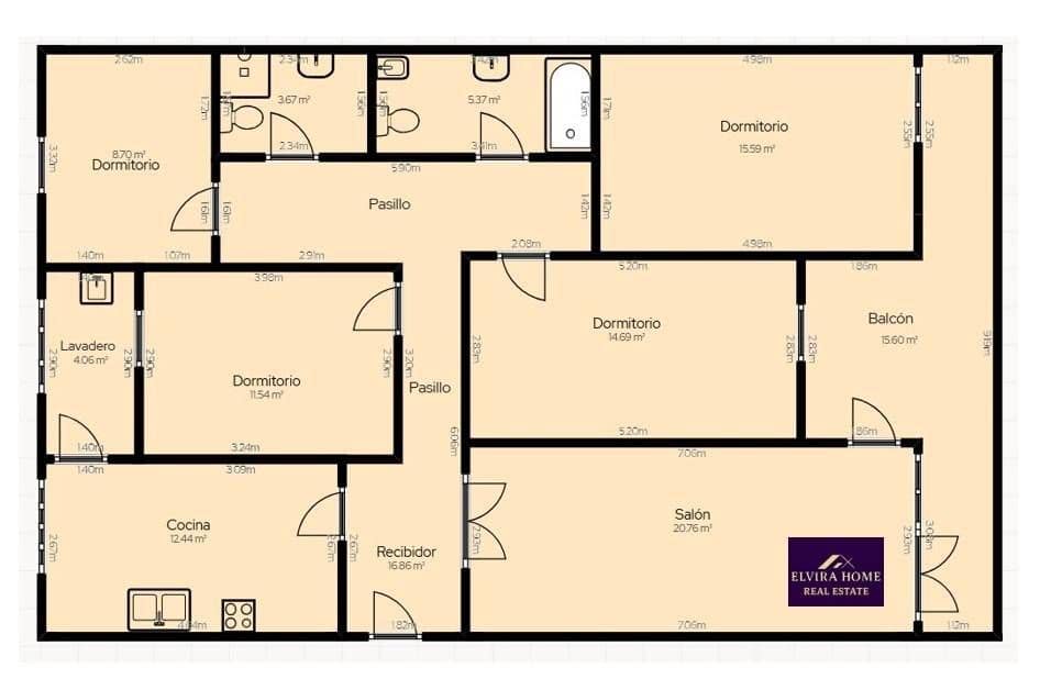 4 bedroom Apartment for sale in Pilar de la Horadada - € 199,900 (Ref: 9813851)