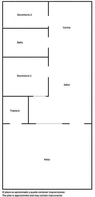 2 bedroom Bungalow for sale in El Limonar - € 125,000 (Ref: 9833858)