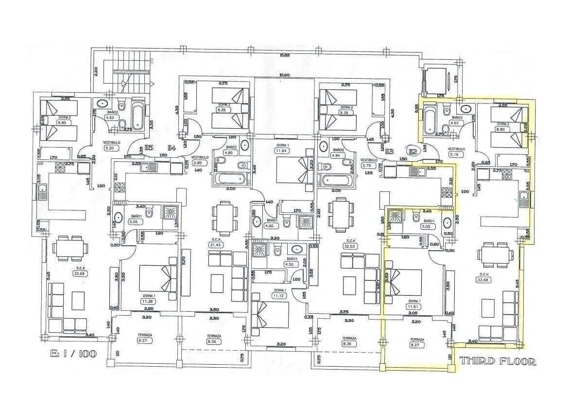 2 sypialnia Penthouse na sprzedaż w Filipinas - 199 999 € (Ref: 9843704)