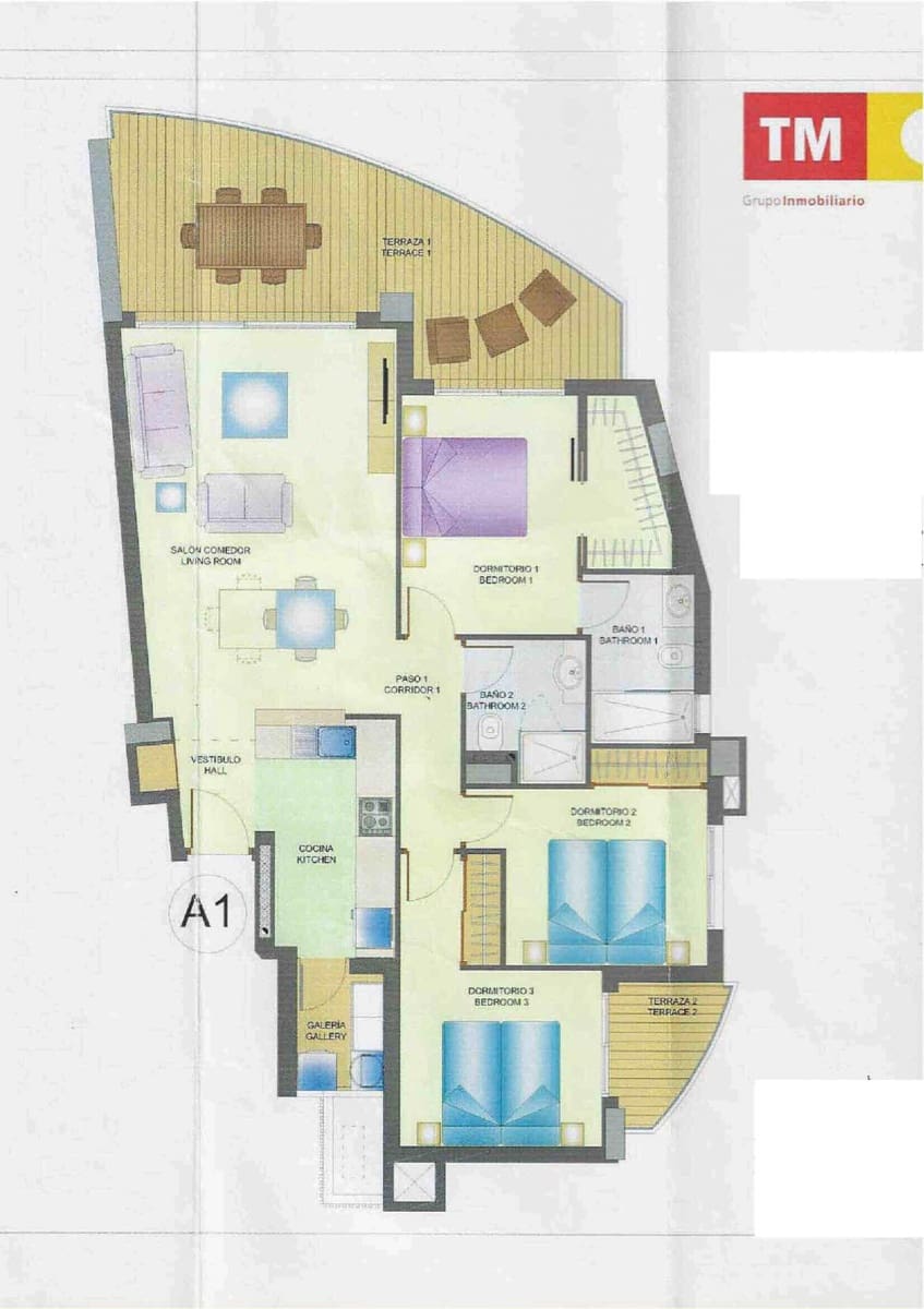 3 chambre Appartement à vendre à Punta Prima avec garage - 469 950 € (Ref: 9852304)