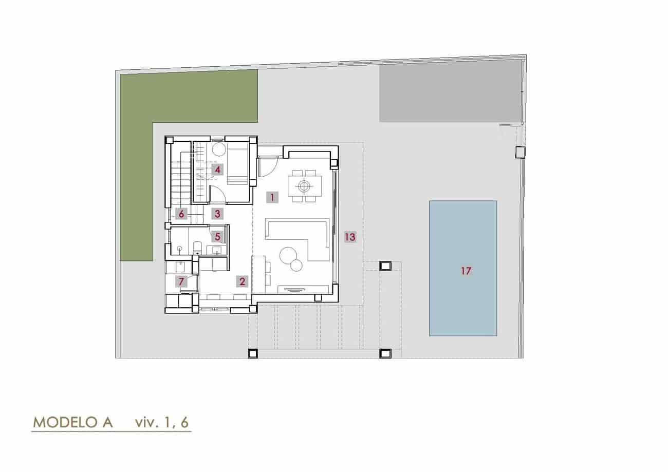 Chalet de 3 habitaciones en Orihuela Costa en venta con piscina - 459.950 € (Ref: 9868778)
