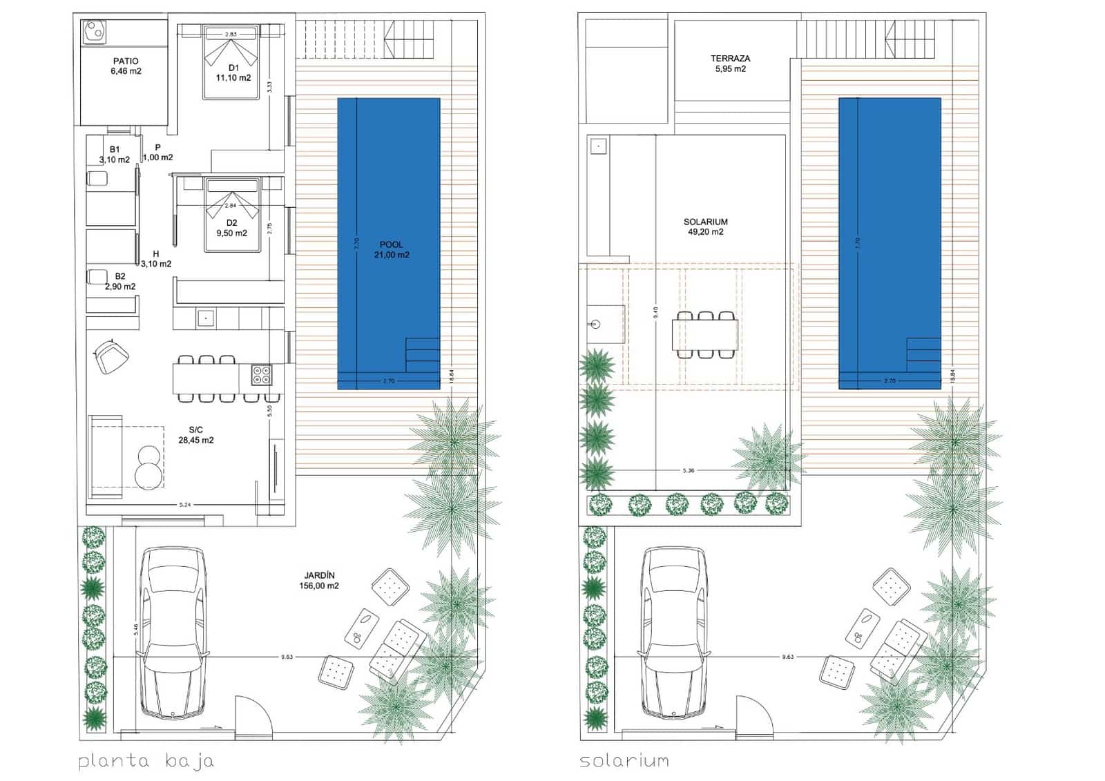 2 Zimmer Villa zu verkaufen in Santiago de la Ribera - 499.000 € (Ref: 9868795)