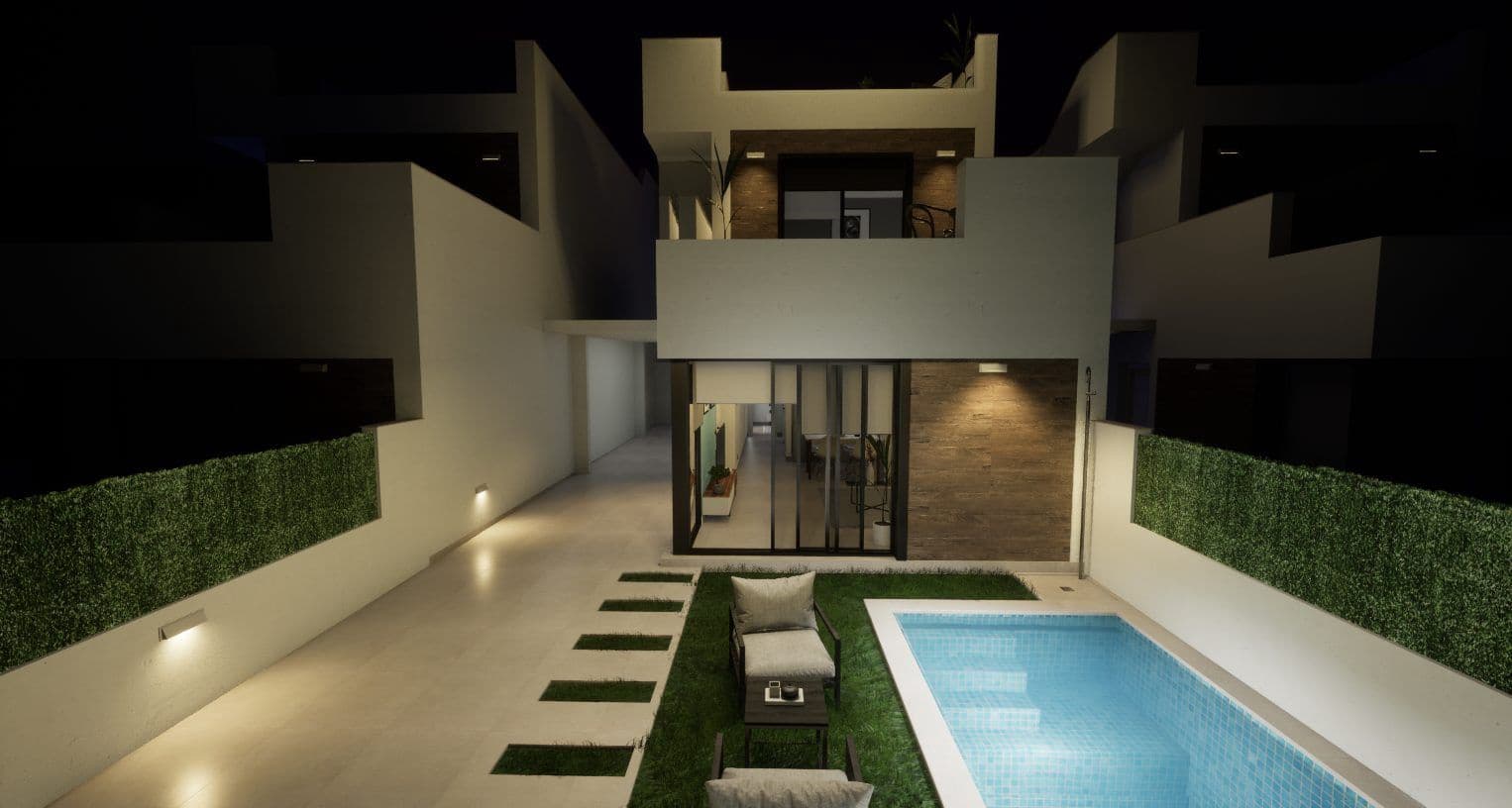 3 quarto Moradia para venda em Los Alcazares com piscina - 419 900 € (Ref: 9870275)
