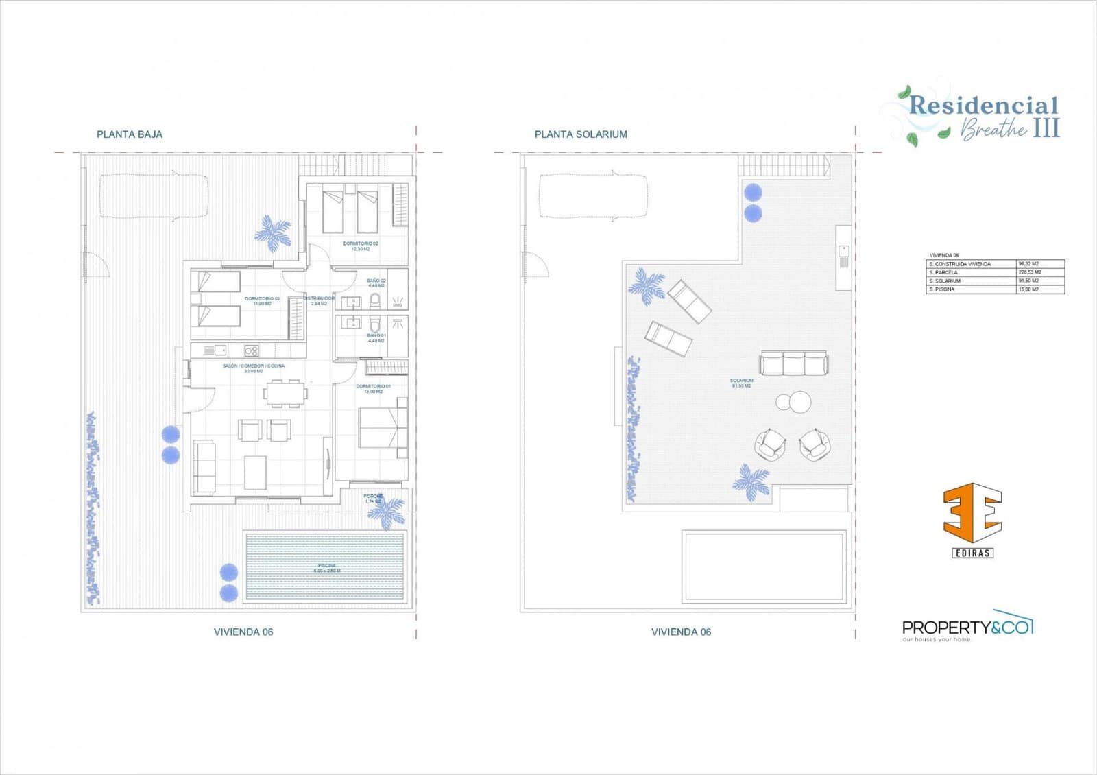 3 slaapkamer Villa te koop in Balsicas met zwembad - € 330.000 (Ref: 9870276)