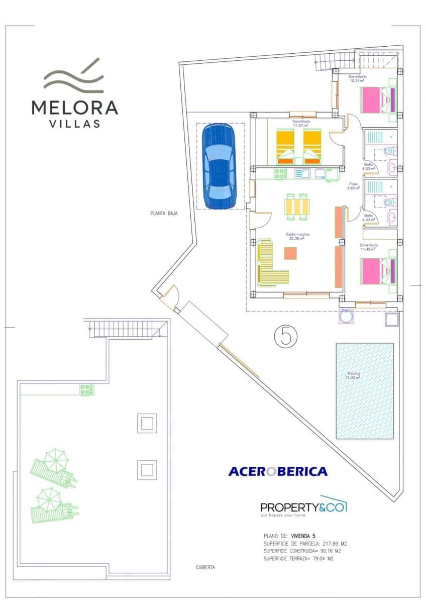 3 slaapkamer Villa te koop in Balsicas met zwembad - € 314.900 (Ref: 9870280)