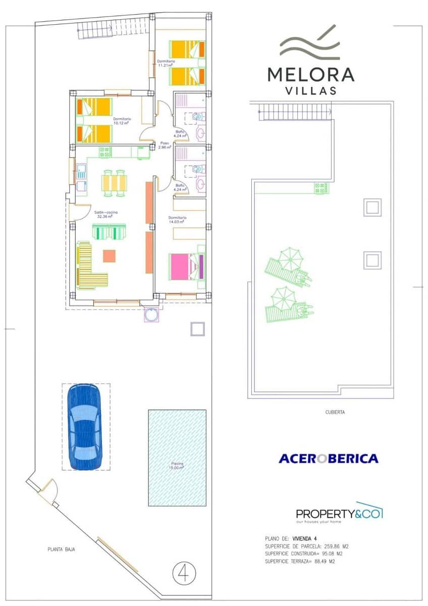 3 slaapkamer Villa te koop in Balsicas met zwembad - € 314.900 (Ref: 9870280)