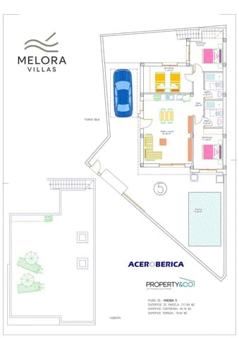 3 slaapkamer Villa te koop in Balsicas, Torre-Pacheco met zwembad - € 314.900 (Ref: 9870280)