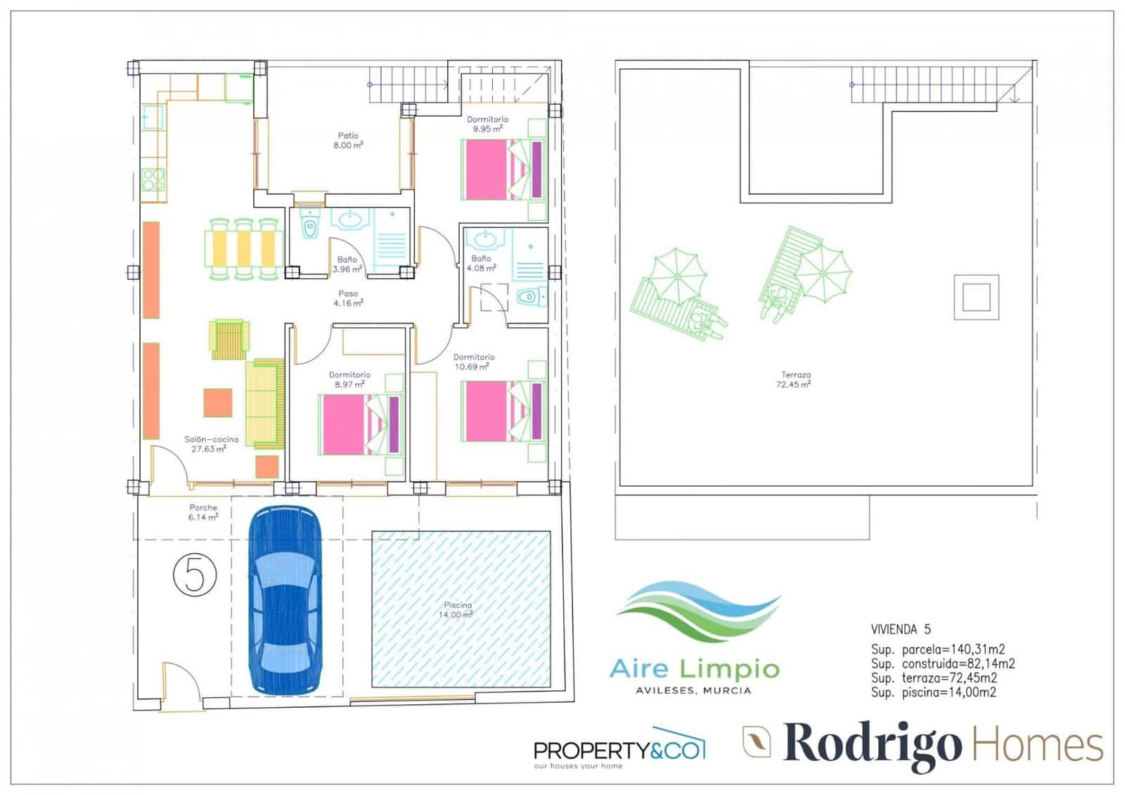 3 soverom Villa til salgs i Avileses med svømmebasseng - € 279 900 (Ref: 9870282)