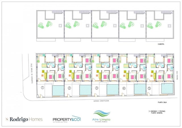 3 soverom Villa til salgs i Avileses, Murcia by med svømmebasseng - € 279 900 (Ref: 9870282)