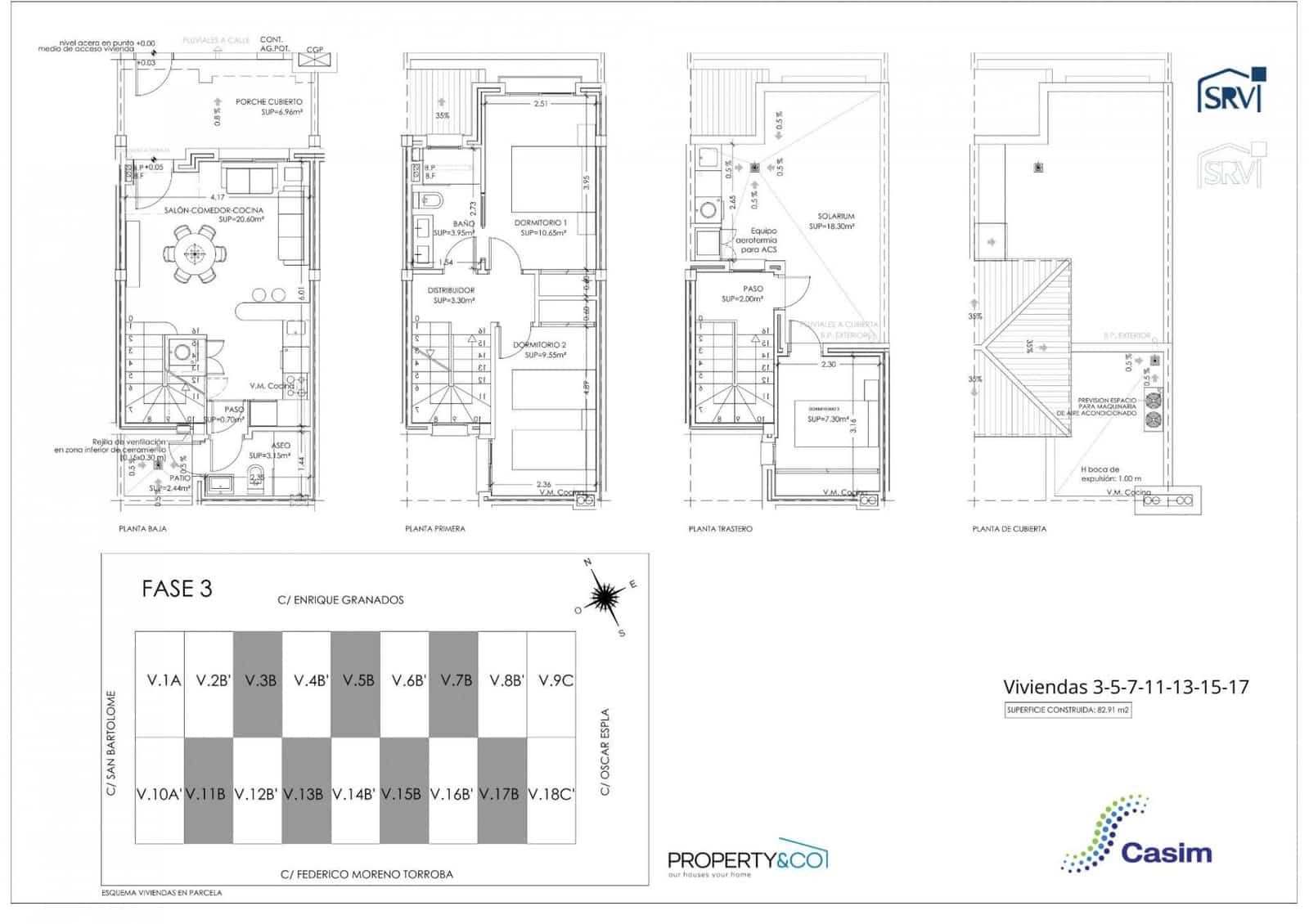 2 makuuhuone Rivitalo myytävänä paikassa Los Alcazares - 229 900 € (Ref: 9870293)