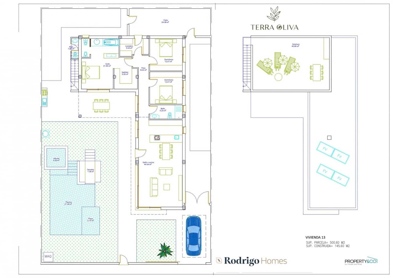 3 sovrum Villa till salu i Sucina med pool - 595 000 € (Ref: 9870294)