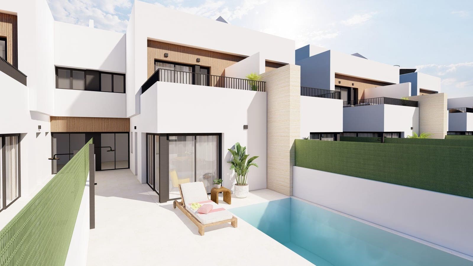 3 slaapkamer Bungalow te koop in Santiago de la Ribera met zwembad - € 369.900 (Ref: 9870297)