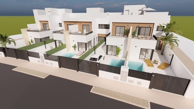 3 slaapkamer Bungalow te koop in Santiago de la Ribera, San Javier met zwembad - € 369.900 (Ref: 9870297)