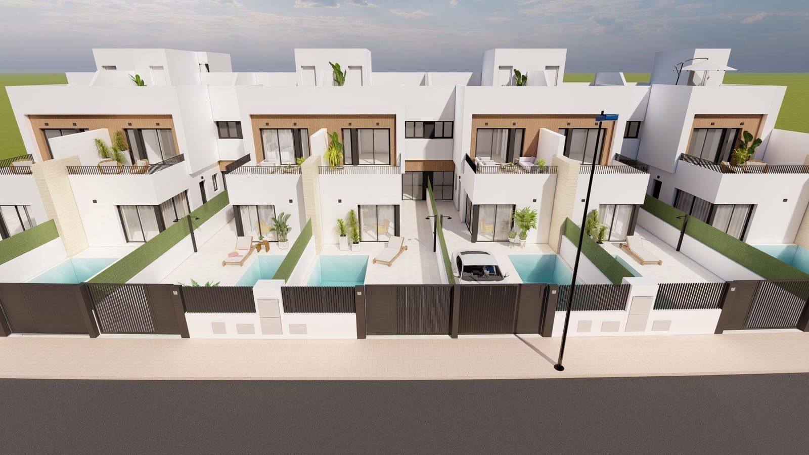 3 slaapkamer Bungalow te koop in Santiago de la Ribera met zwembad - € 369.900 (Ref: 9870297)