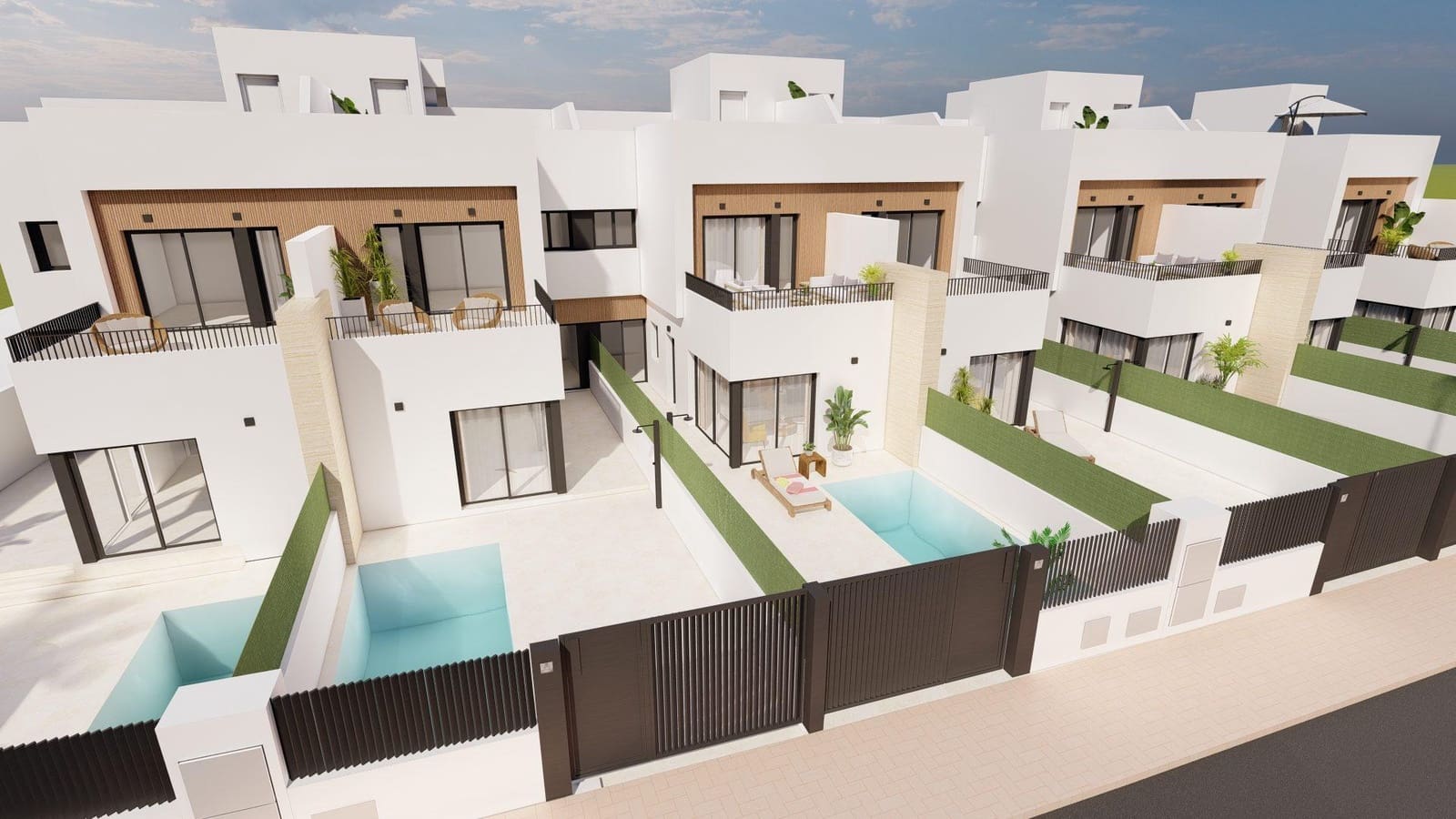 3 slaapkamer Bungalow te koop in Santiago de la Ribera met zwembad - € 369.900 (Ref: 9870297)