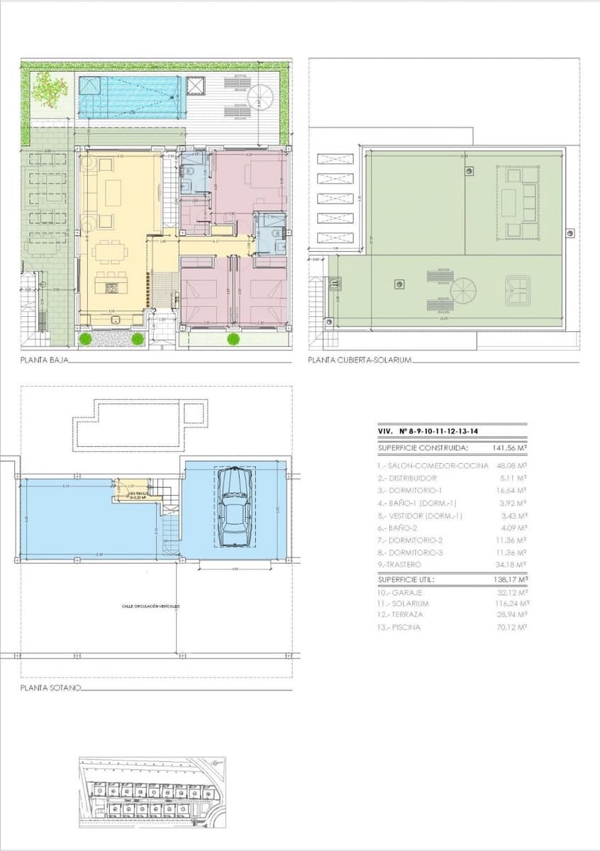 3 soverom Villa til salgs i Torrevieja med svømmebasseng - € 585 000 (Ref: 9930867)