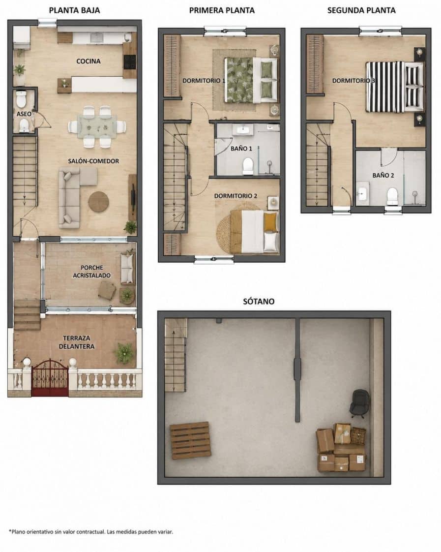3 sovrum Hus till salu i La Zenia - 279 900 € (Ref: 9954378)