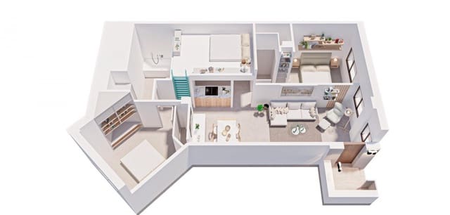 2 bedroom Apartment for sale in Pilar de la Horadada - € 147,000 (Ref: 9963245)
