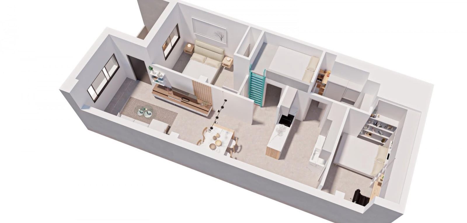 2 bedroom Apartment for sale in Pilar de la Horadada - € 147,000 (Ref: 9963246)